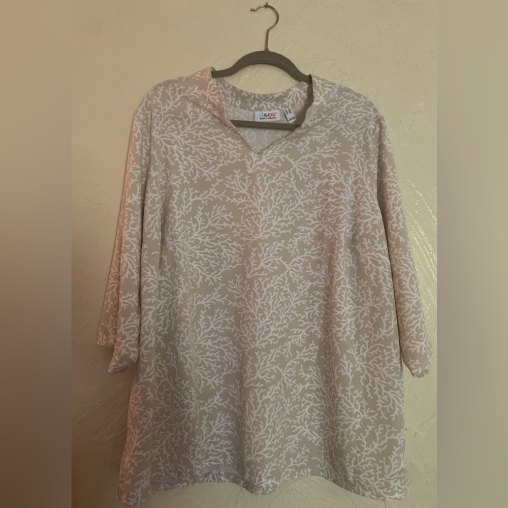 d&co denim + company long sleeve